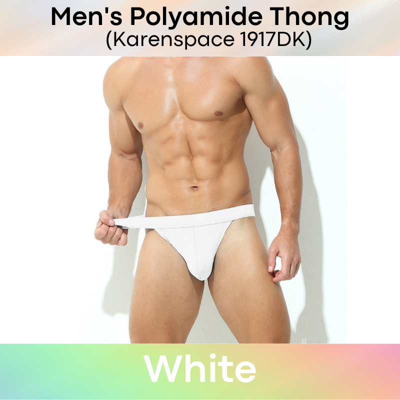 Men's Thong : Polyamide Underwear (Karenspace KS1917DK)