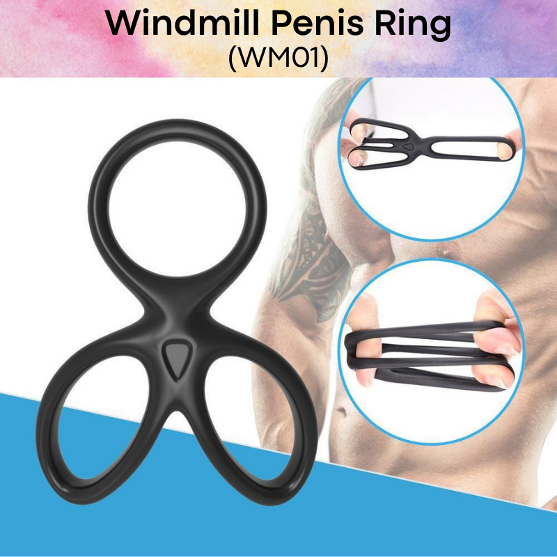 Adult Toy : Men's Windmill Penis Ring (WM01)