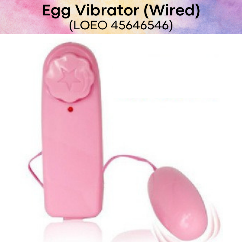 Adult Toy : Wired Egg Vibrator (#45646546)