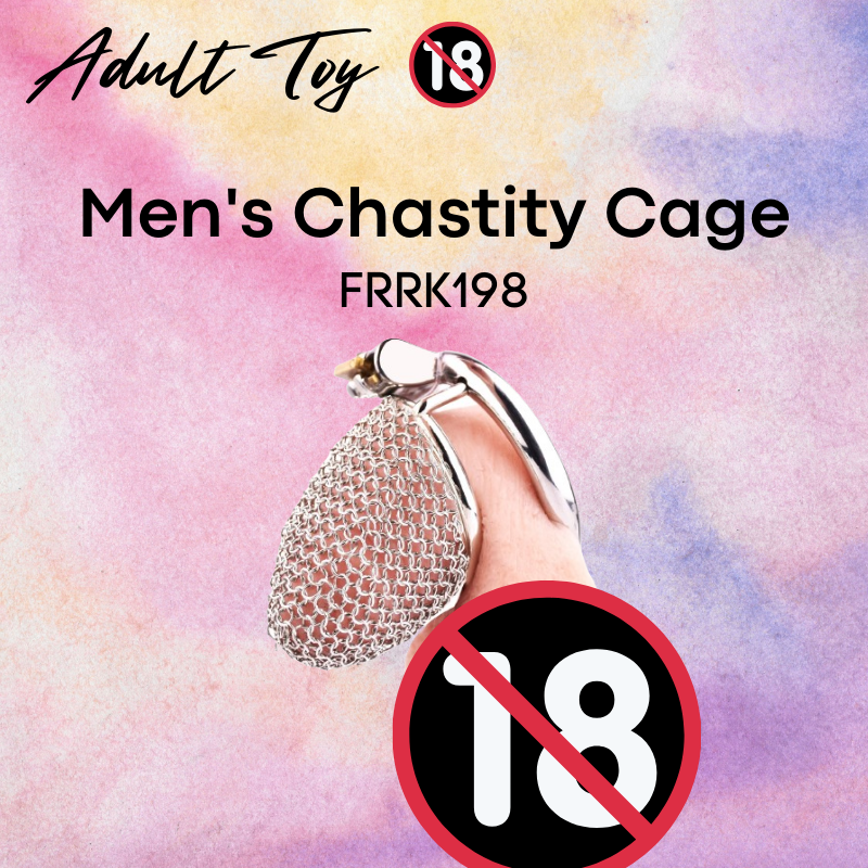 Adult Toy : Men's Chastity Cage (Flexible) FRRK198