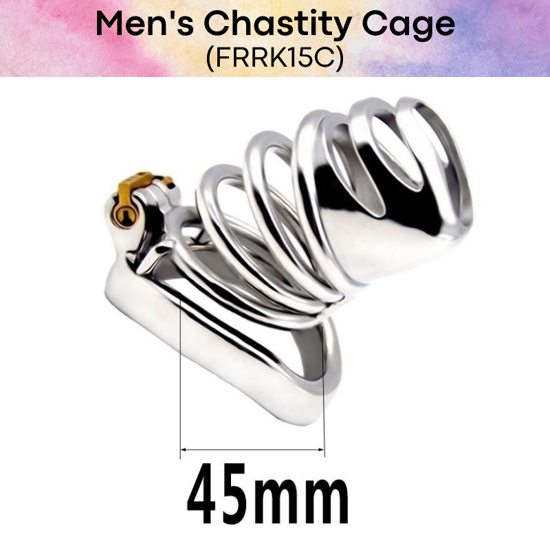 Adult Toy : Men's Chastity Cage (FRRK15C)