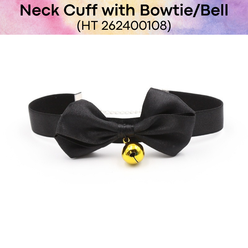 Adult Toy / Roleplay : Neck Cuff with Bowtie and Bell (HT 262400108)