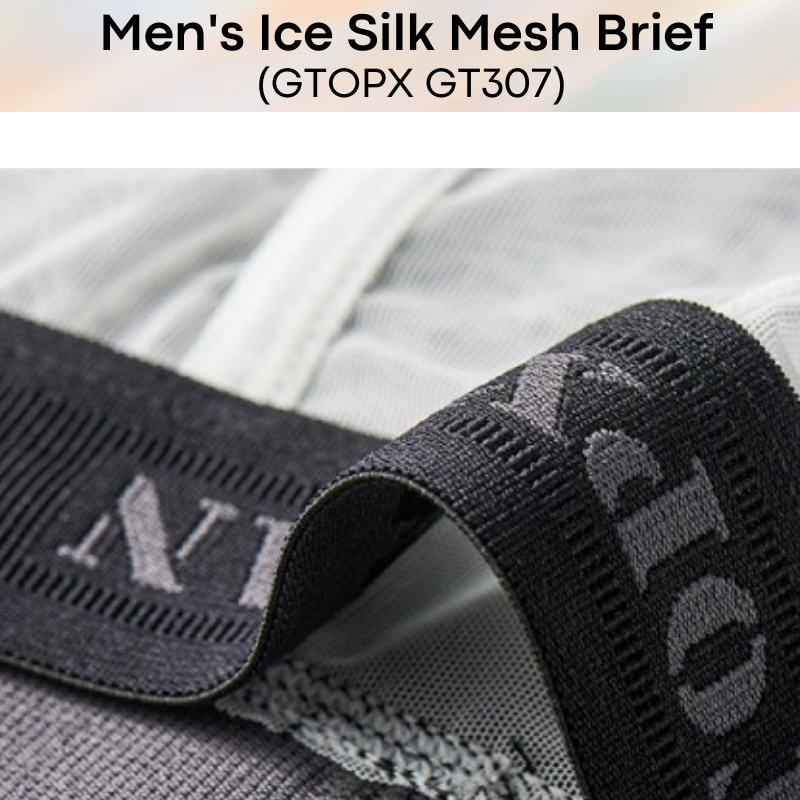 Men's Brief : Ice Silk Mesh (GTOPX GT307)