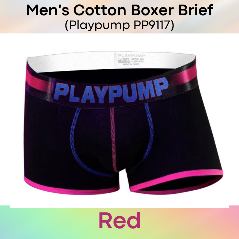 Men's Boxer : Cotton Underwear (Playpump PP9117)