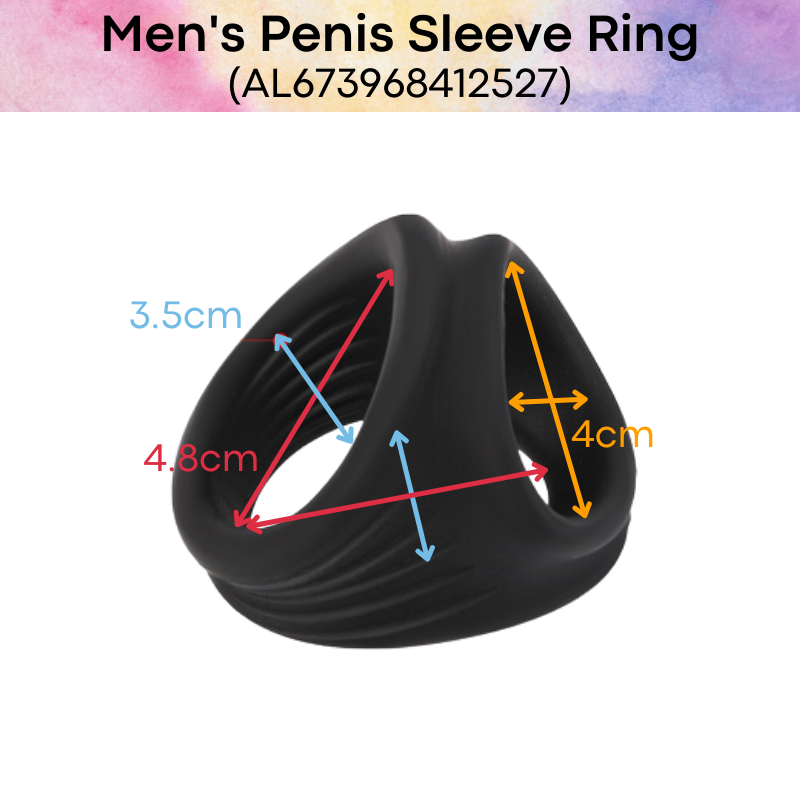 Adult Toy : Men's Penis Sleeve Ring (AL673968412527)