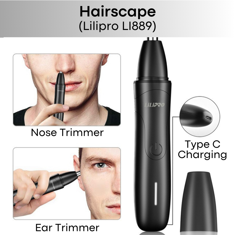 Lifestyle : Men's Shaver Hairscape for Nose and Ear (Lilipro LI889)