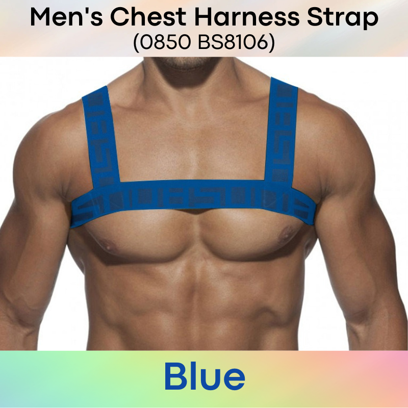 Men's Harness : H-Shaped Chest Harness Strap (0850 BS8106)