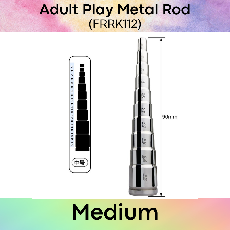 Adult Toy : Play Stainless Steel Rod (FRRK112)