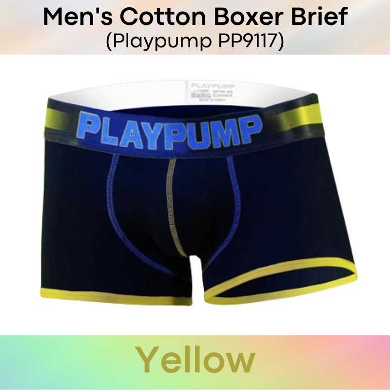 Men's Boxer : Cotton Underwear (Playpump PP9117)