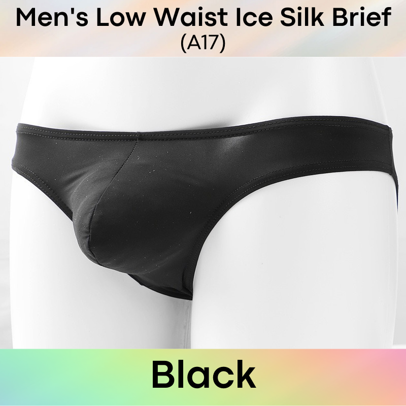 Men's Brief : Ice Silk Underwear (A17)