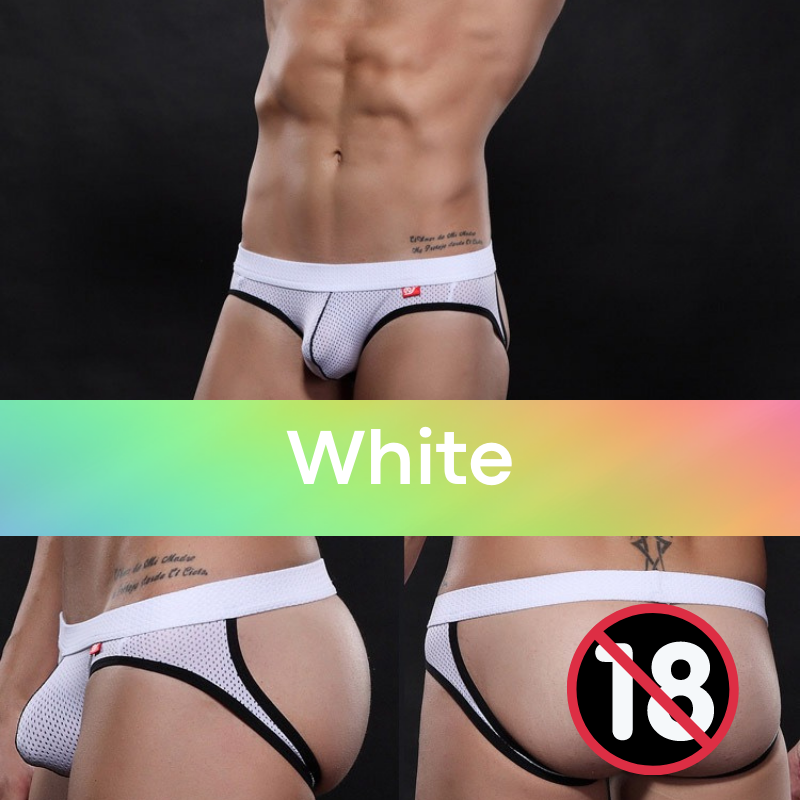 Men's Jockstrap : Low Waist Sports Underwear (WJ4003)