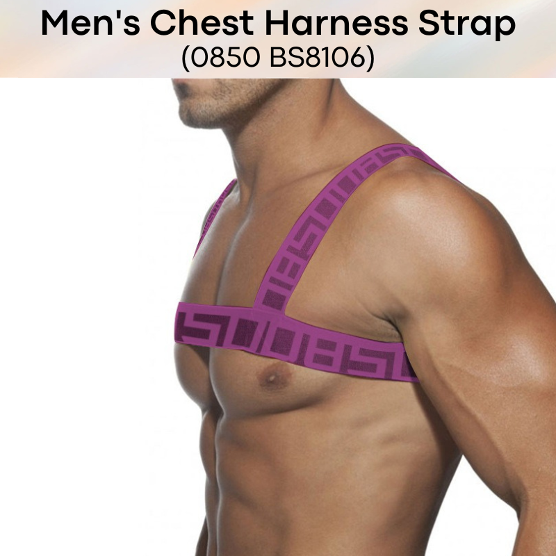 Men's Harness : H-Shaped Chest Harness Strap (0850 BS8106)