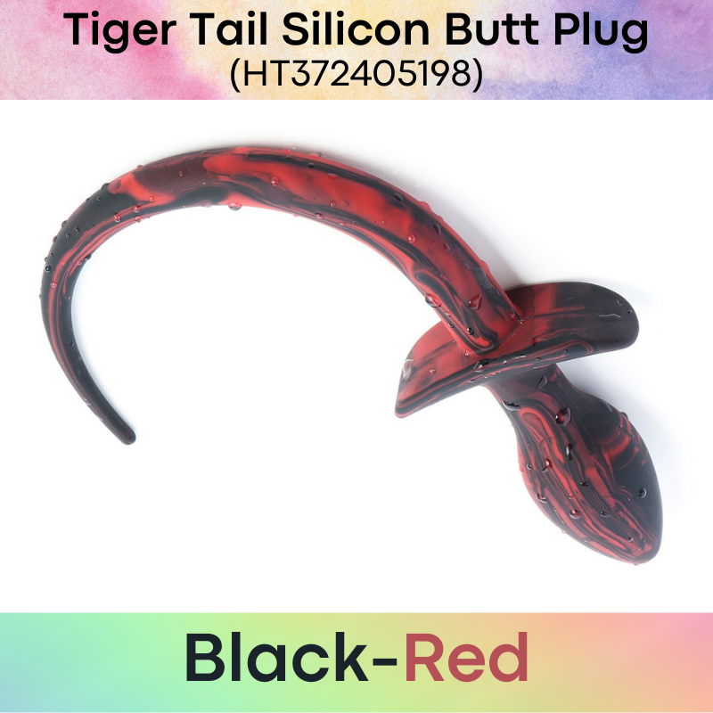 Adult Toy : Tiger Tail with Silicon Butt Plug (HT372405198)