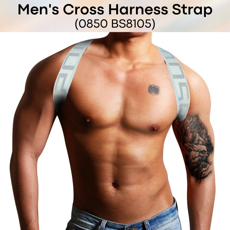 Men's Harness : Cross Back Harness Strap (0850 BS8105)