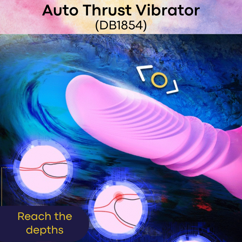 Adult Toy : Auto Thrust Vibrator  (Dibe DB1854)