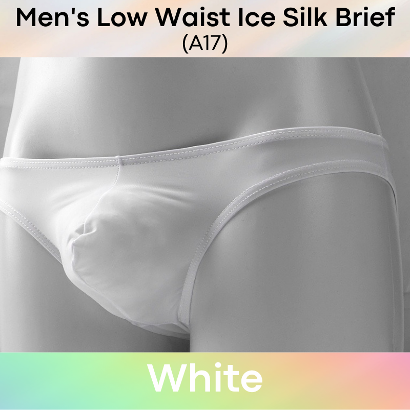 Men's Brief : Ice Silk Underwear (A17)