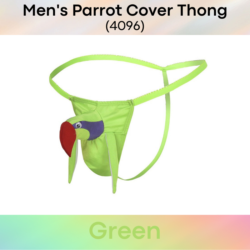 Men's Thong : Parrot Cover Underwear (4096)