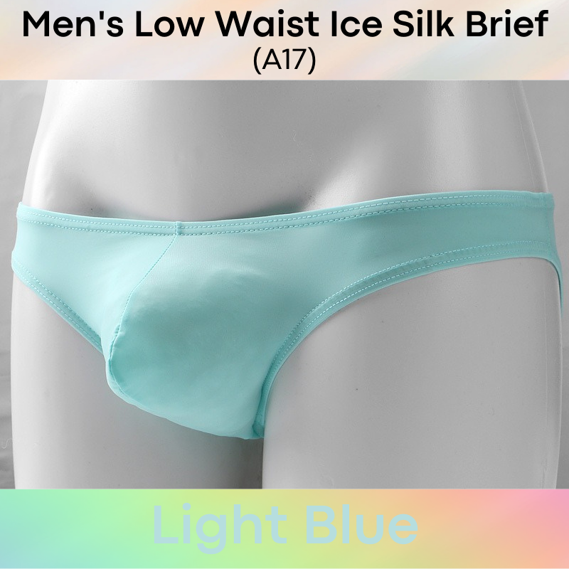 Men's Brief : Ice Silk Underwear (A17)