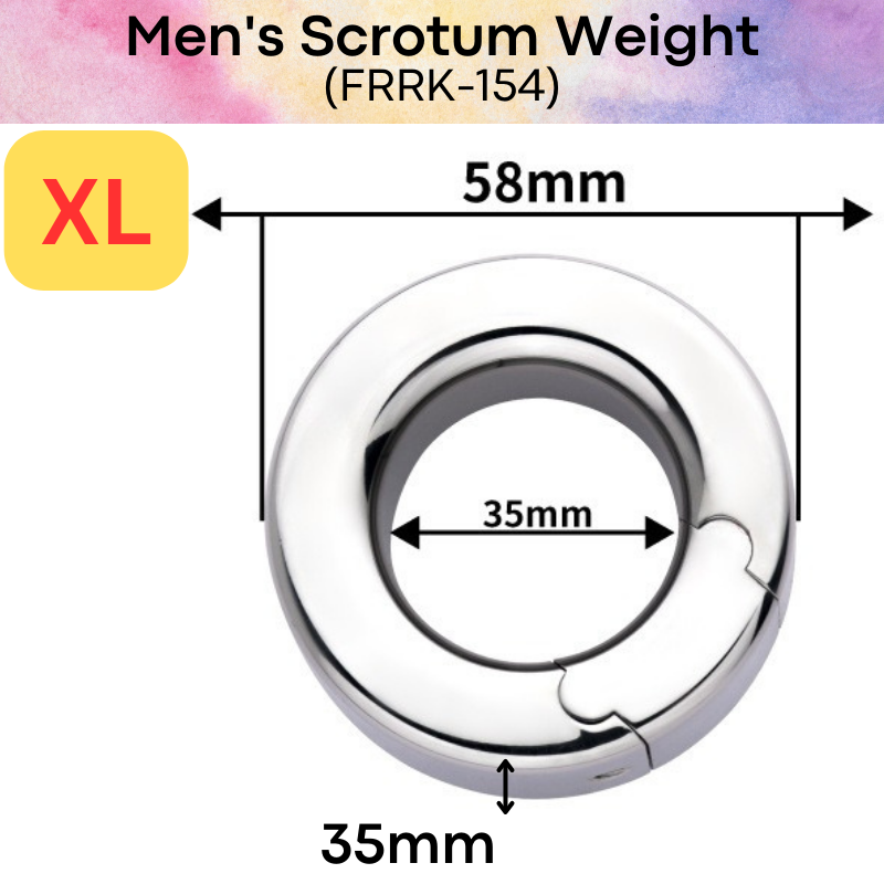 Adult Toy : Men's Scrotum Weight (FRRK154)