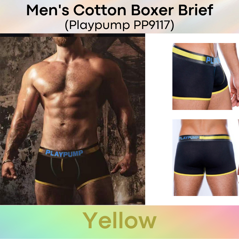 Men's Boxer : Cotton Underwear (Playpump PP9117)