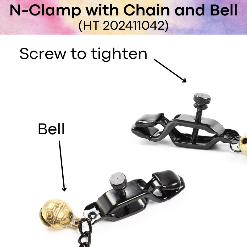 Adult Toy : Unisex Adjustable N Clamp with Bell (HT 202411042)