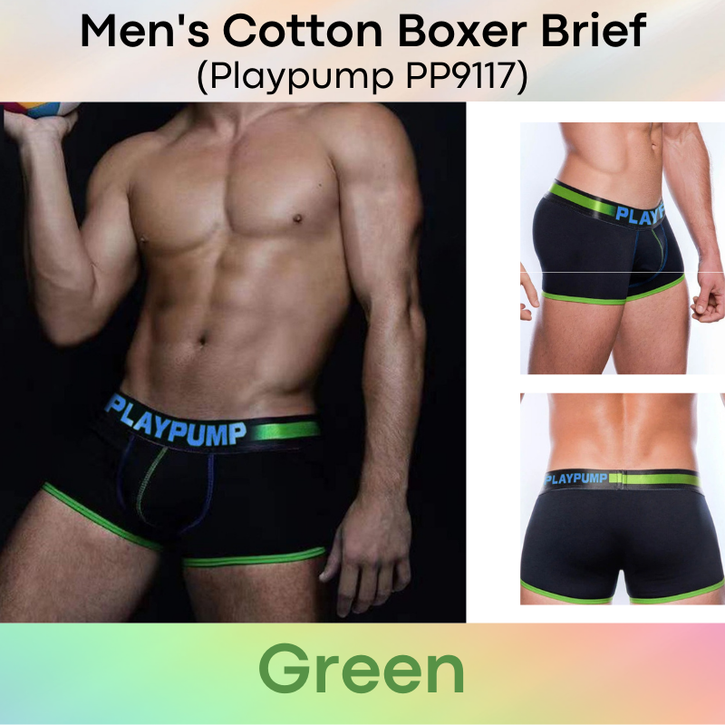 Men's Boxer : Cotton Underwear (Playpump PP9117)