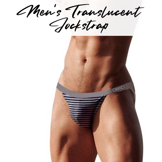 Men's Jockstrap : See Through Underwear (0850 BS3119)