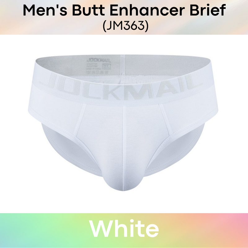 Men's Brief : Butt Enhancer with Removable Sponge (Jockmail JM363)