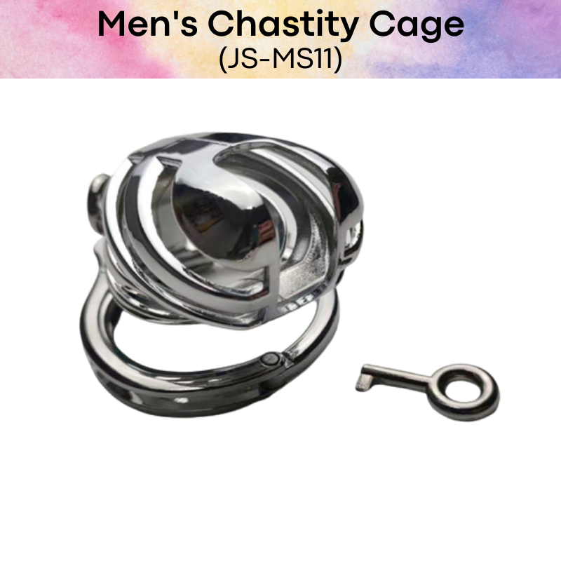 Adult Toy : Men's Chastity Cage (JS-MS11)