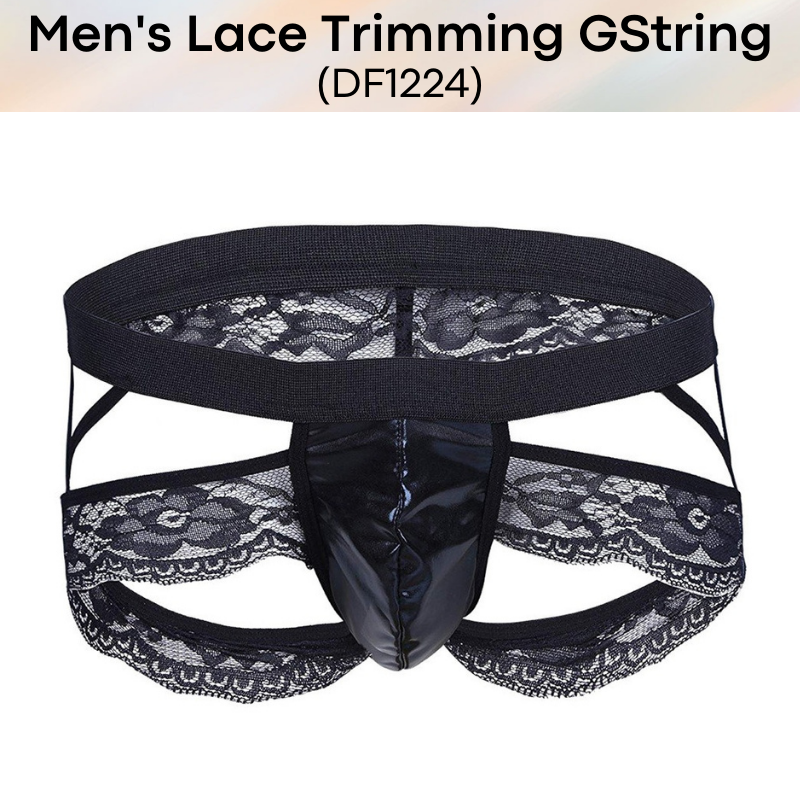 Men's GString : Side Strap Lace Undewear (DF1224)