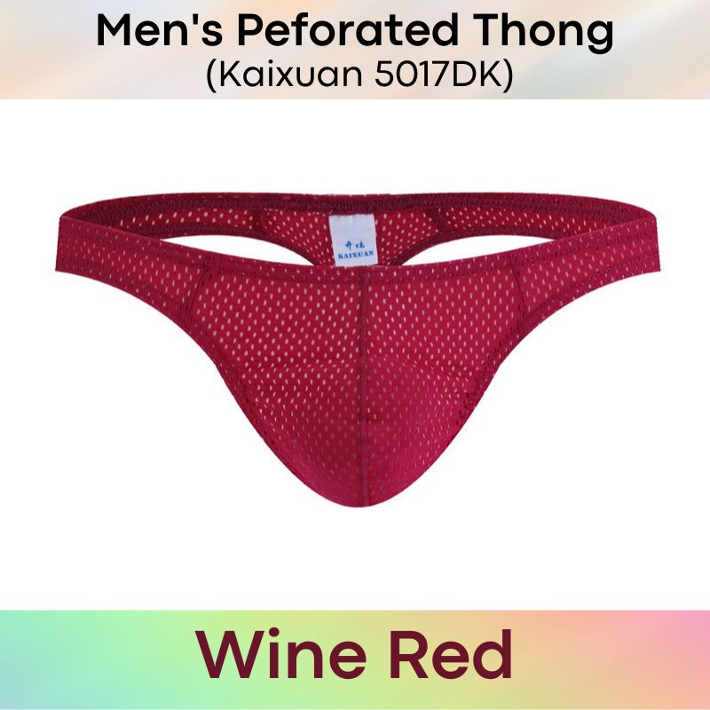 Men's Thong : Net Underwear (Kaixuan 5017DK)