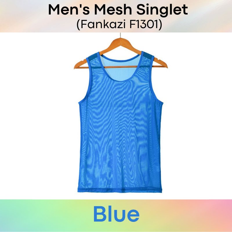 Men's Tee : Mesh Sleeveless (Fankazi F1301)