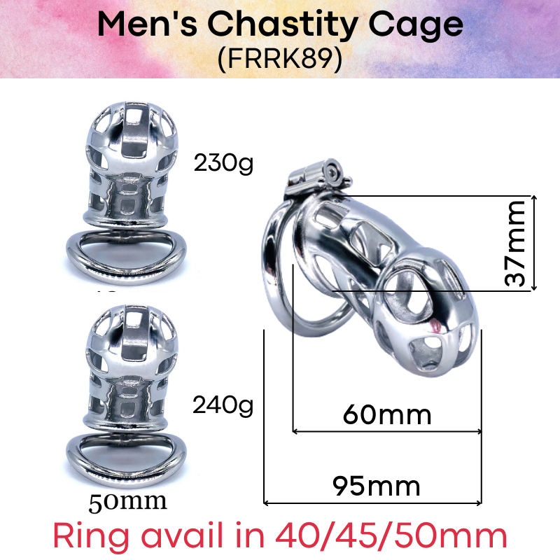 Adult Toy : Men's Chastity Cage (FRRK89)