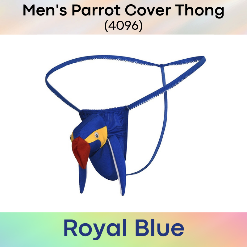 Men's Thong : Parrot Cover Underwear (4096)