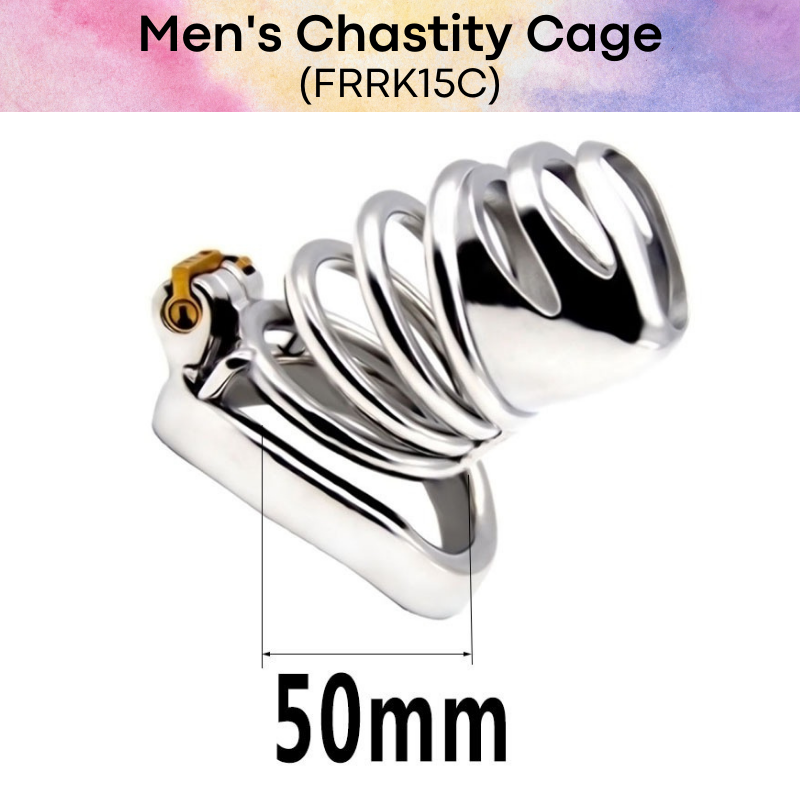 Adult Toy : Men's Chastity Cage (FRRK15C)