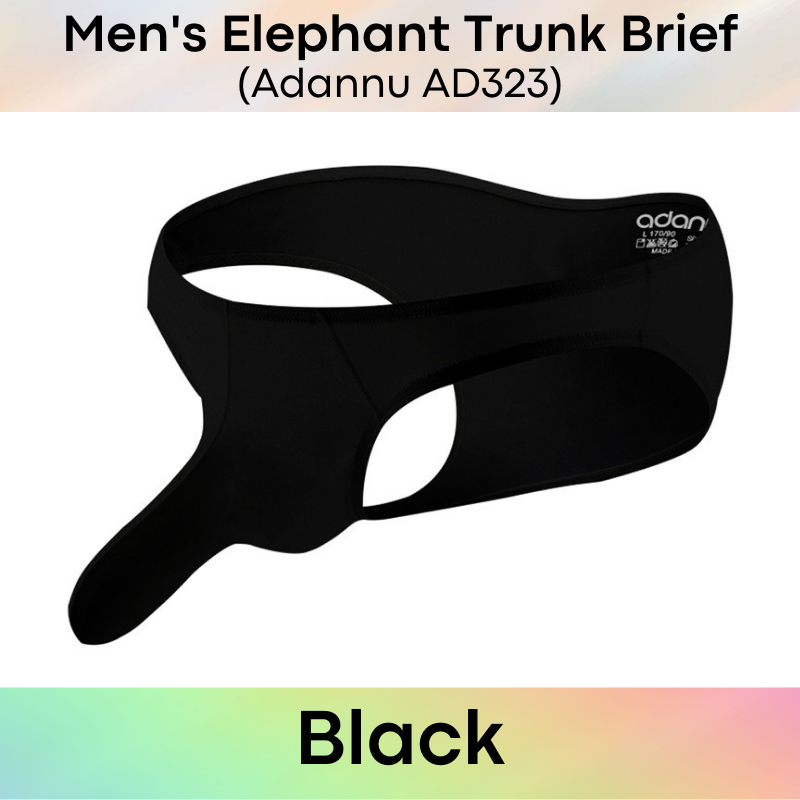 Men's Brief : Elephant Trunk Modal Fabric Underwear (Adannu AD323)