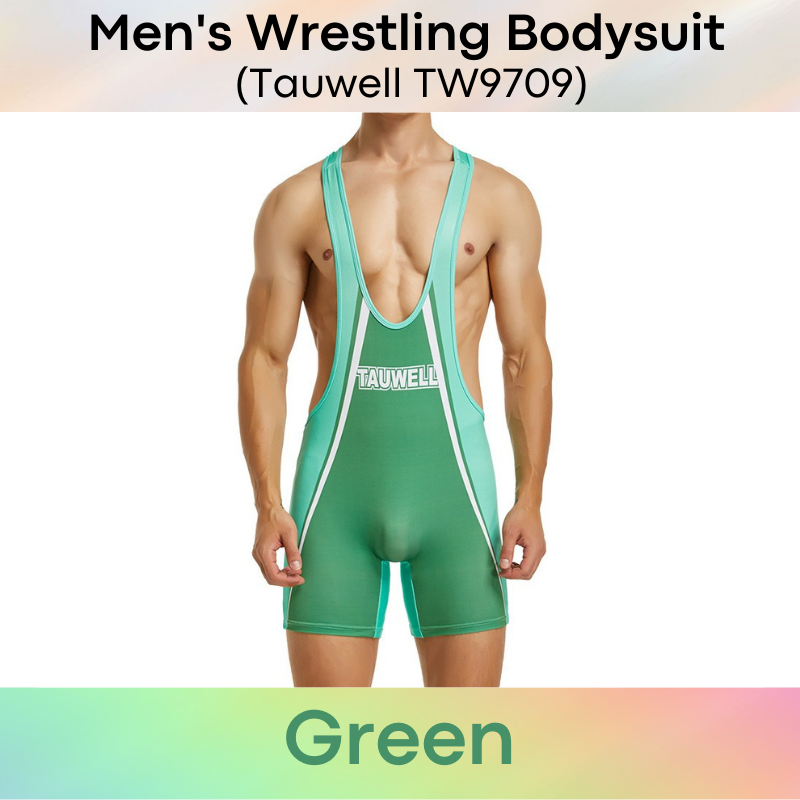 Men's Bodysuit : Wrestling Bodysuit (Tauwell TW9709)