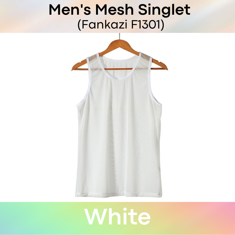 Men's Tee : Mesh Sleeveless (Fankazi F1301)