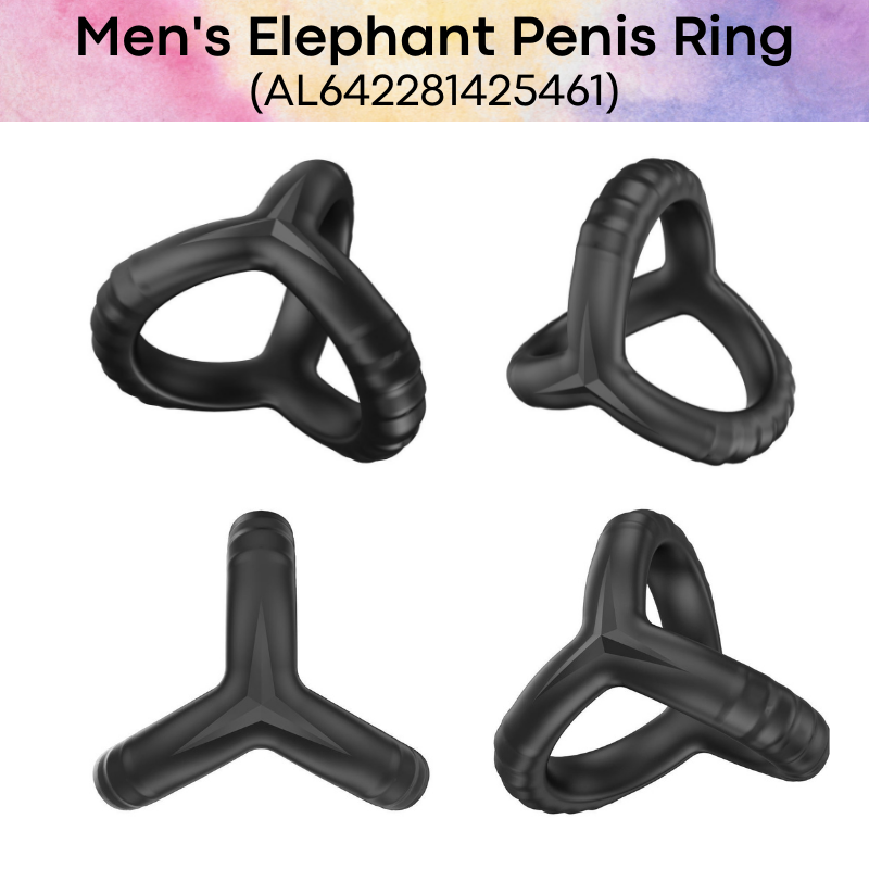 Adult Toy : Men's Elephant Penis Ring (AL642281425461)