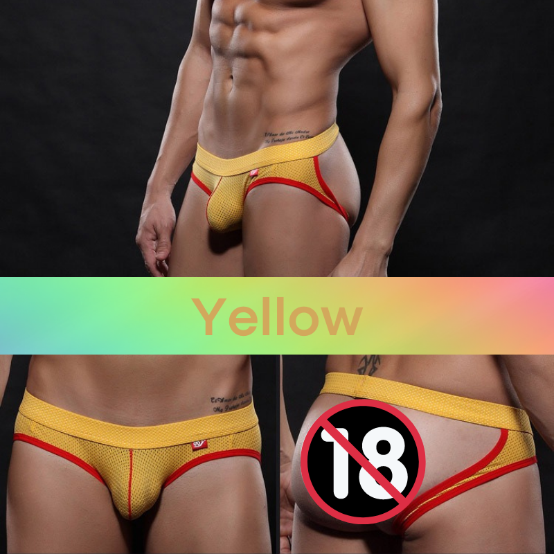 Men's Jockstrap : Low Waist Sports Underwear (WJ4003)