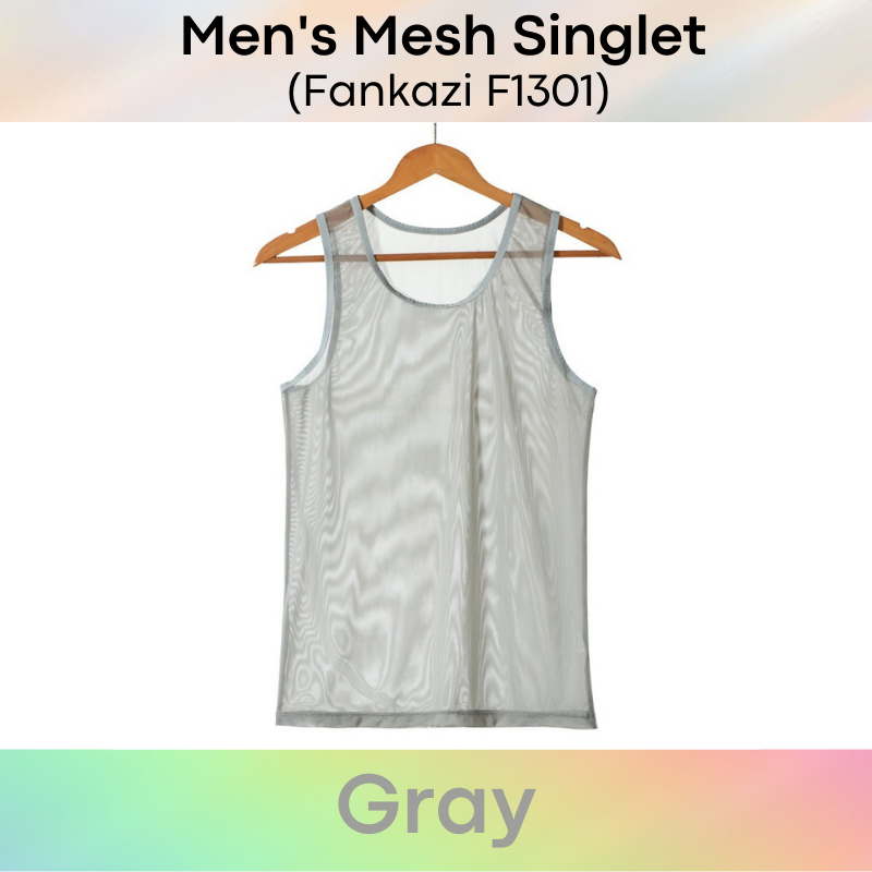 Men's Tee : Mesh Sleeveless (Fankazi F1301)