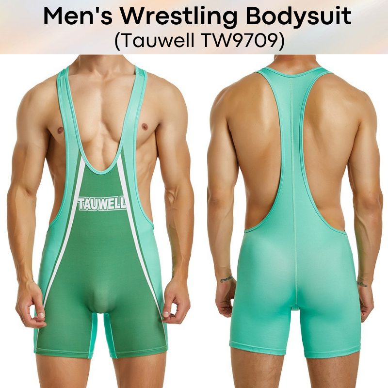 Men's Bodysuit : Wrestling Bodysuit (Tauwell TW9709)