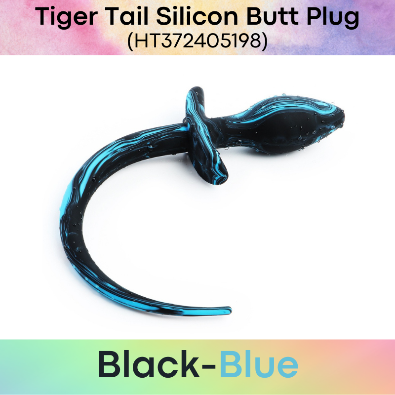 Adult Toy : Tiger Tail with Silicon Butt Plug (HT372405198)