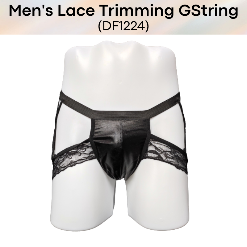 Men's GString : Side Strap Lace Undewear (DF1224)