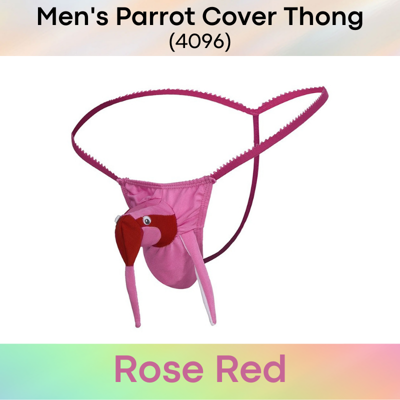 Men's Thong : Parrot Cover Underwear (4096)