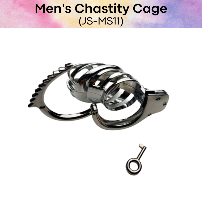 Adult Toy : Men's Chastity Cage (JS-MS11)