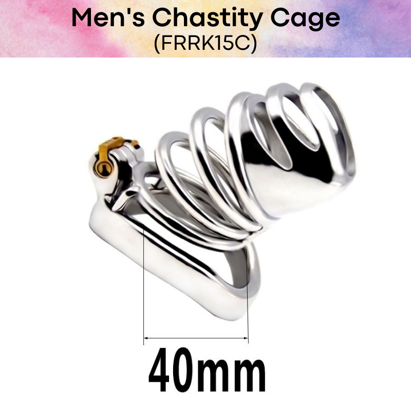 Adult Toy : Men's Chastity Cage (FRRK15C)