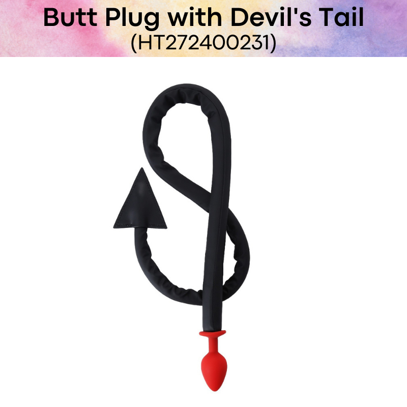 Adult Toy : Butt Plug with Devil's Tail (HT272400231)