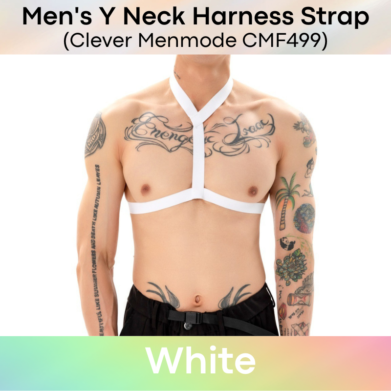 Men's Harness: Y Neck Harness Strap (Clever Menmode CMF499)