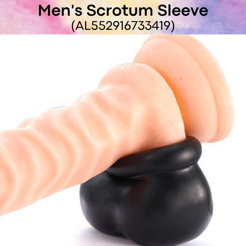 Adult Toy : Men's Scrotum Sleeve (AL552916733419)